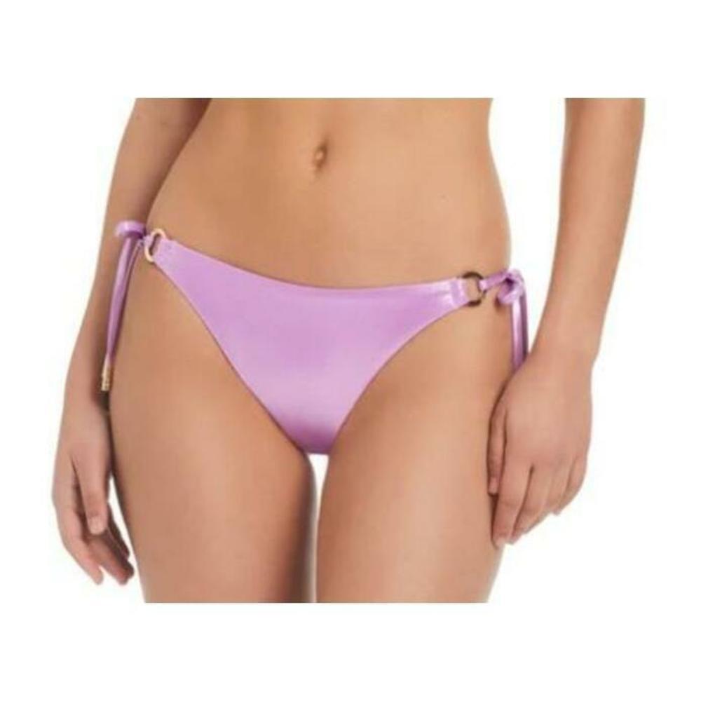 Red Carter Women's Purple Tie Side Bikini Bottoms M